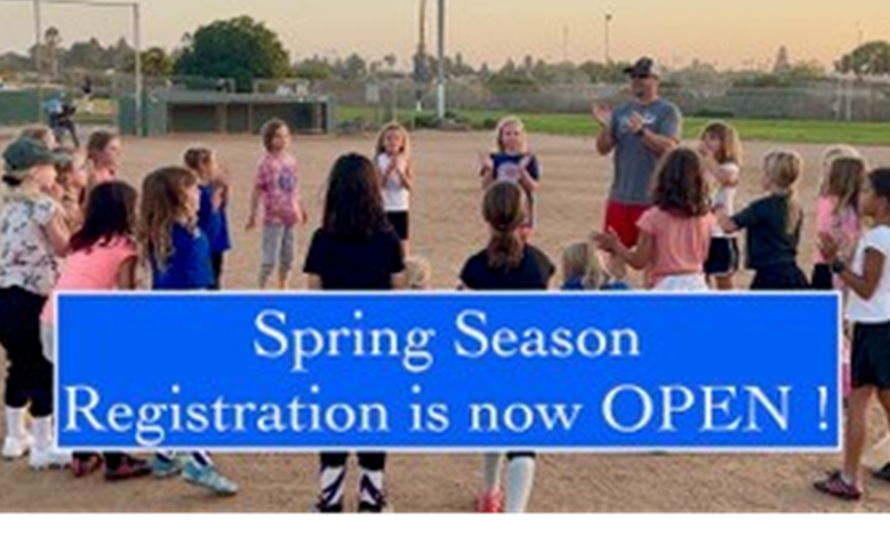 Spring Registration is Now OPEN !